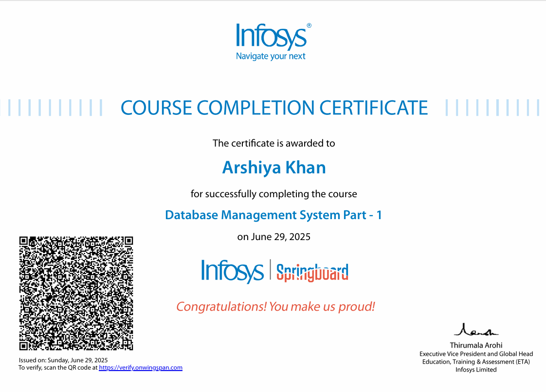Certificate 5